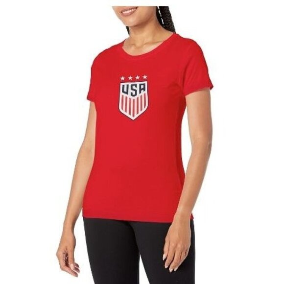 USA Soccer National Team Crystal Dunn #19 Girls Short Sleeve Shirt - Size L - Picture 2 of 7